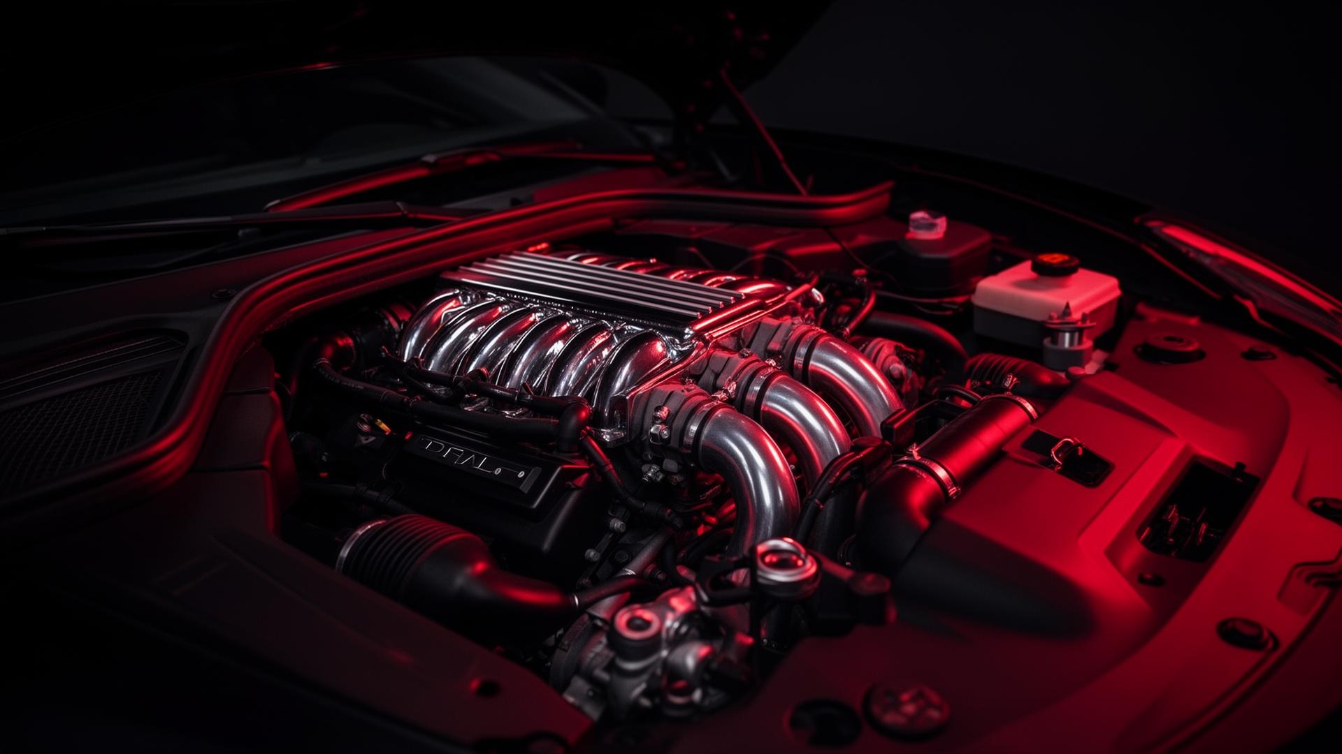 High-performance engine bay